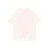 Biçomi Thousand Baskılı Oversize Bisiklet Yaka T-shirt - Beyaz