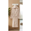 Bicomi Ultra-Soft %100 Pamuklu, Hızlı Kuruyan Kapüşonlu Unisex Banyo ve Ev Keyfi Bornozu