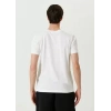 Biçomi Unisex Basic Bisiklet Yaka Regular T-Shirt - Beyaz