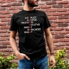 Biçomi Unisex Bisiklet Yaka Baskılı Oversize T-Shirt - Siyah