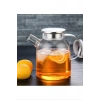 Çelik Kapaklı Borosilikat Cam Demlik 1500ML Biçomi-CM-2003