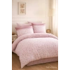 Çift Kişilik Pamuklu Nevresim Takımı Romantic Pink Çiçekli