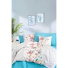 Çift Kişilik Ranforce Nevresim Takımı %100 Pamuklu Butterfly