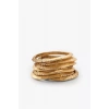 Çoklu Lastkli Bilezik - Altın