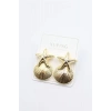 Deniz Kabuğu Küpe - Altın