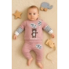 Gift For You Desenli 2li % 100 Pamuk Kız Bebek Takımı