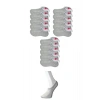Gri Kadın Görünmez Çorap 15 çift