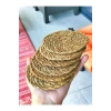 Hasır Bardak Altlığı 6 Adet