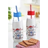 Hayvan Figürlü Pipetli Su Ve Süt Şişesi Cam 500 Ml