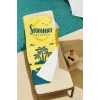 SeaDream Tropikal Desenli Plaj Havlusu 70X140 Cm Summer Holiday