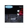Square Tekli Kare Cam Kahvaltılık Kase Biçomi-81485