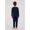 U.s. Polo Assn Uzun Kol Pijama Takım Us2220-4 Lacivert