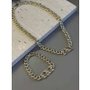 Xuping Gurmet Set  Kolye - Altın
