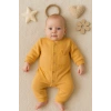Zürafa Nakışlı Cepli % 100 Pamuk Erkek Bebek Tulumu