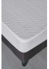 120X200 Sıvı Geçirmez Kapitoneli Tek Kişilik Alez Fitted Pamuklu