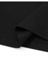 20/1 Penye Compack Palmiye Baskılı Oversize Bisiklet Yaka Kısa Kol T-shirt - Siyah -