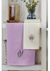 6 Parça Mutfak Kurulama Bezi 30 X 50 Cm Lavender Flower