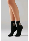 Ayıcıklı Bayan Patik Çorap