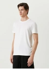 Basic Bisiklet Yaka Regular T-Shirt - Beyaz -
