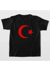 Baskılı T-Shirt - Siyah -