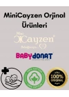 Bear Çizgili % 100 Pamuk Hırkalı 3lü Bebek Takımı