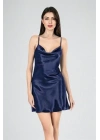 Bicomi Kısa Gecelik Degaje Lacivert 7740