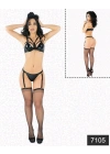 Bicomi Lateks Bralet Jartiyer Takımı