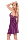 Bicomi Mor Kısa Saten Gecelik 8100