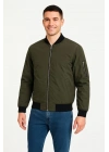 Bomber Mont Ceket - Haki -