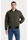 Bomber Mont Ceket - Haki -