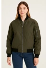 Bomber Mont Ceket - Haki -