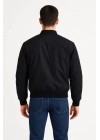 Bomber Mont Ceket - Siyah -