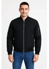 Bomber Mont Ceket - Siyah -