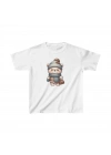 Çocuk Baskılı T-Shirt - Beyaz
