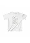 Çocuk Baskılı T-Shirt - Beyaz