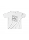 Çocuk Baskılı T-Shirt - Beyaz