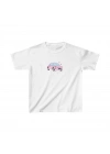 Çocuk Baskılı T-Shirt - Beyaz