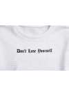 Erkek Wafıl Kumaş Tişört Regular Kalıp Bisiklet Yaka Baskılı Günlük Basic T-Shirt - Beyaz