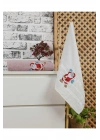 Mira Home Banyo Havlusu Takımı Noel Baba  Nakışlı