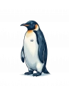 Siyah Oversize - Sırt Baskılı Survivor Penguin Temalı Felsefi Yazılı Kapüşonlu - Siyah
