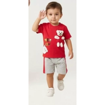 1/3 Yaş Ayı Oyuncaklı Çocuk Takımı