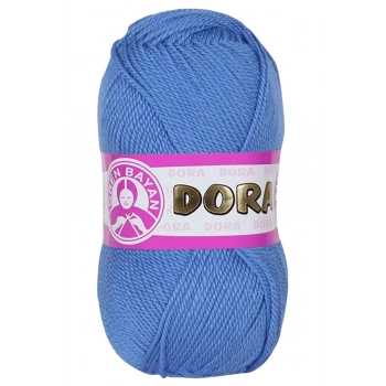 1 Adet Dora El Örgü İpi Yünü 100 gr 015 Mavi