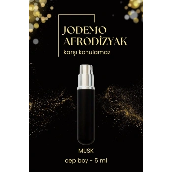 2 Adet Afrodizyak Etkili Erkek Parfüm Cep Boy Musk 5ml