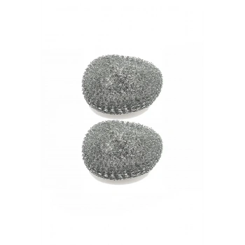 2 Adet Paslanmaz Çelik Bulaşık Teli Poşetli 60 gr