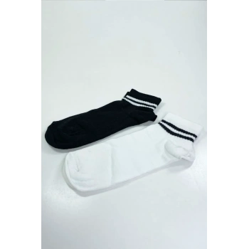 2 Çift Kadın Patik Çorap