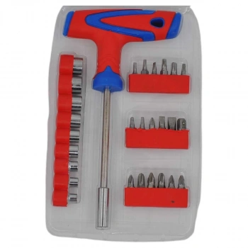 28 Parça T Alyan Lokma Ve Tornavida Seti Takımı Paslanmaz Çelik