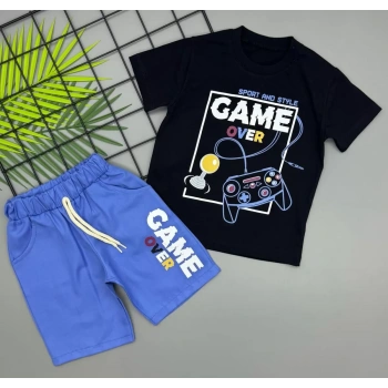3/5 Yaş Game Konsol Baskılı Çocuk Takımı