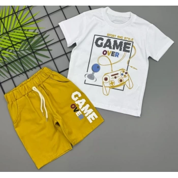 3/5 Yaş Game Over Baskılı Çocuk Takımı