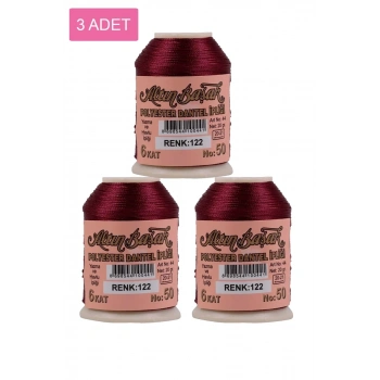 3 Adet Altınbaşak Oya ve Dantel İpi 20 gr - Biçomi - No: 122