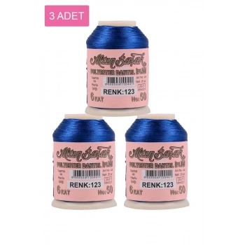 3 Adet Altınbaşak Oya ve Dantel İpi 20 gr - Biçomi - No: 123